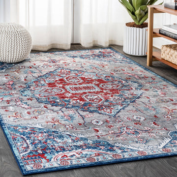Friv modern Persian Vintage Medallion Area Rug